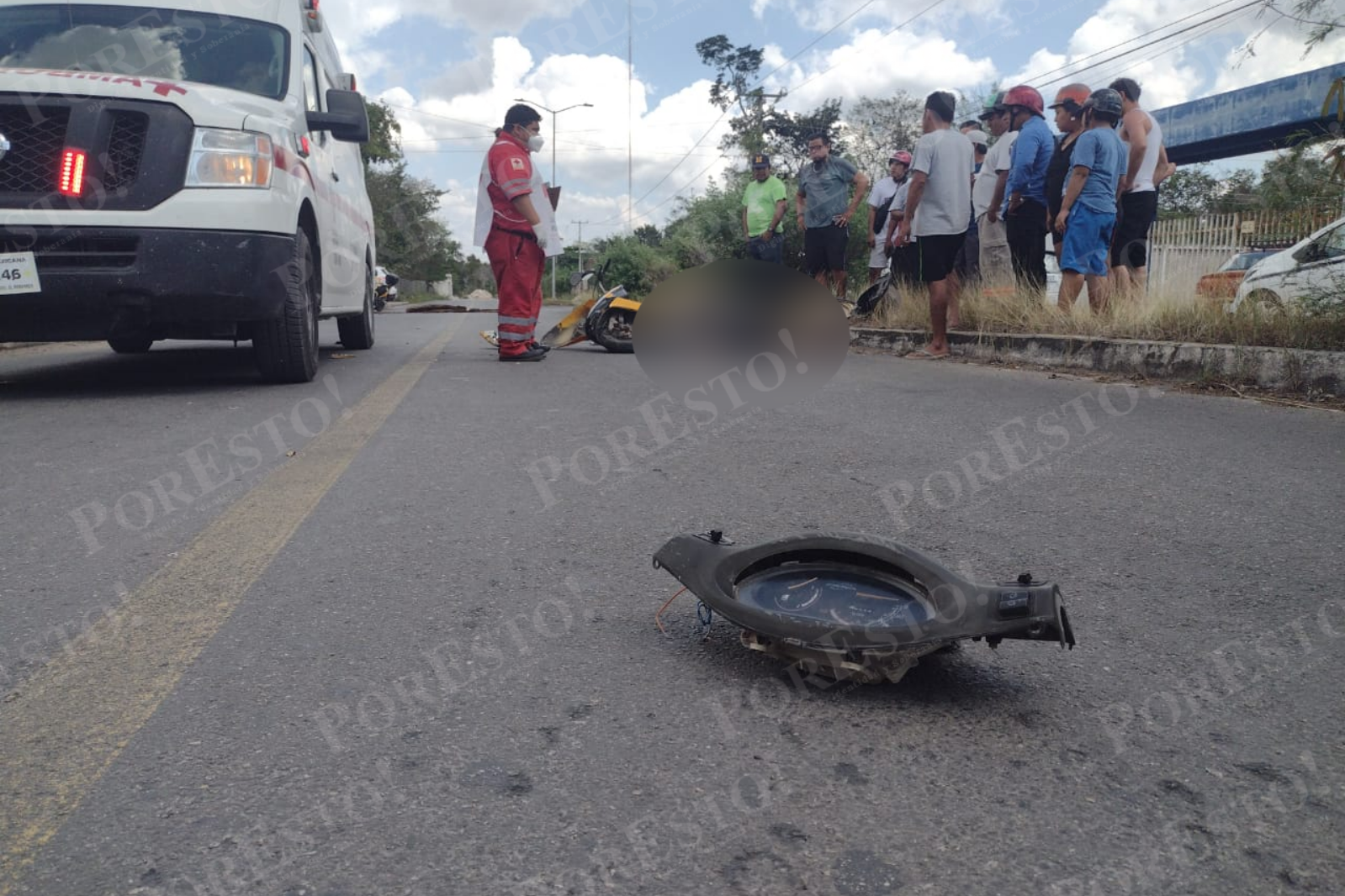 Los hechos se registraron en la avenida Constituyentes y la calle 85 y 87 de la colonia Emiliano Zapata II