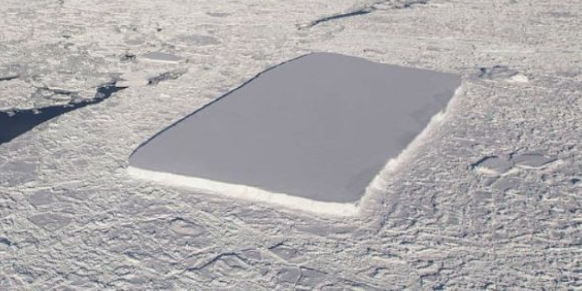 Así lucía el iceberg en 2018. Foto:Especial