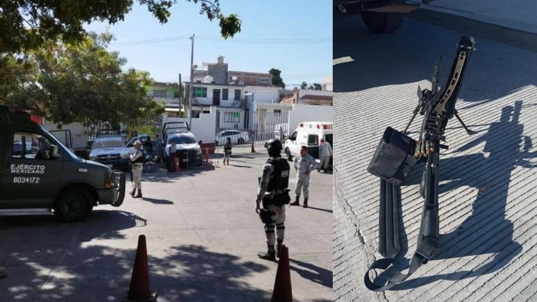 El incidente ocurrió cuando uno de los elementos accionó su arma por error en el campo militar El Sauz El incidente ocurrió cuando uno de los elementos accionó su arma por error en el campo militar El Sauz
