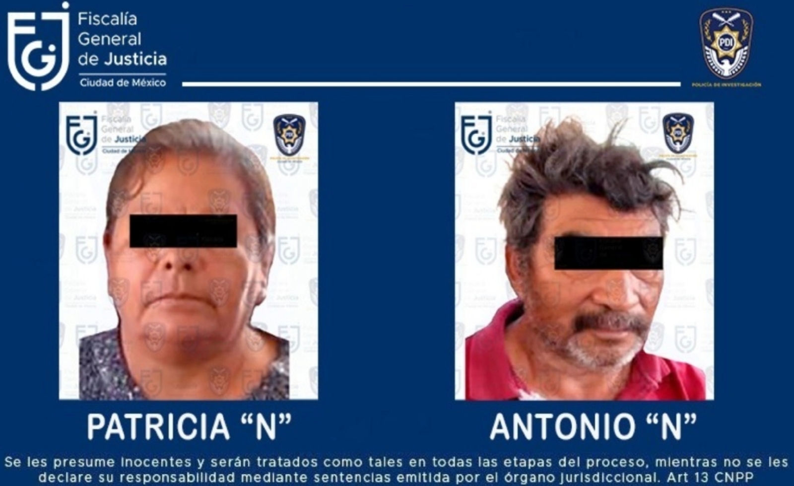 Pareja que robó a una niña hace 27 años Pareja que robó a una niña hace 27 años