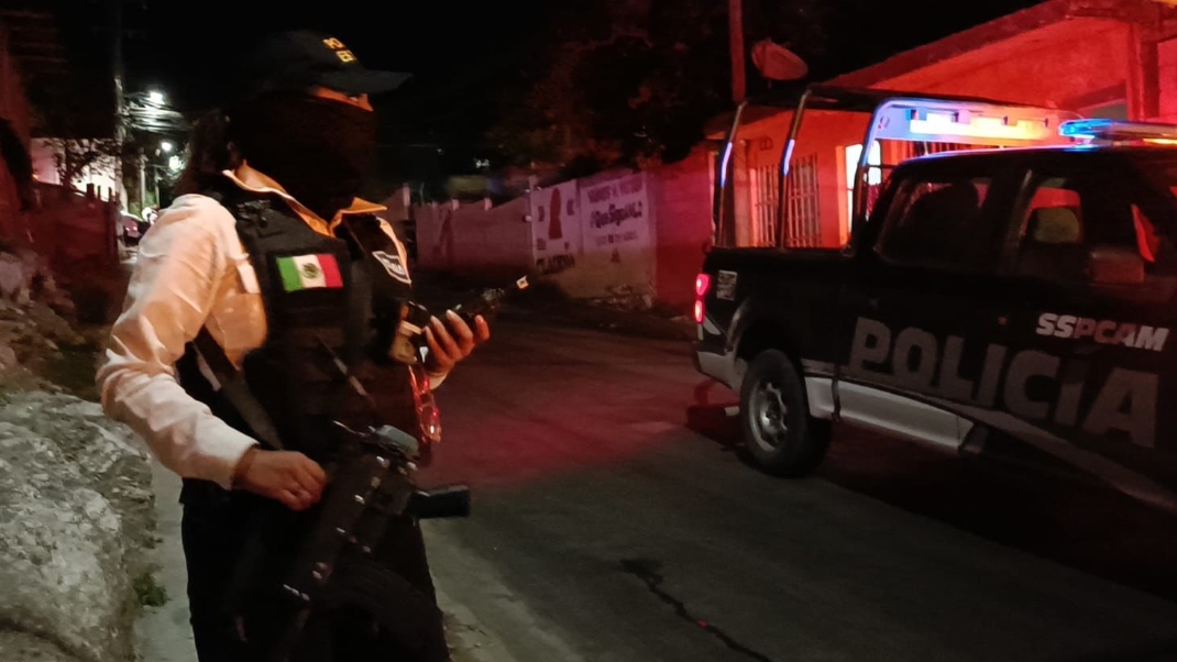 El delincuente fue trasladado al Ministerio Público tras herir a la persona de la tercera edad
