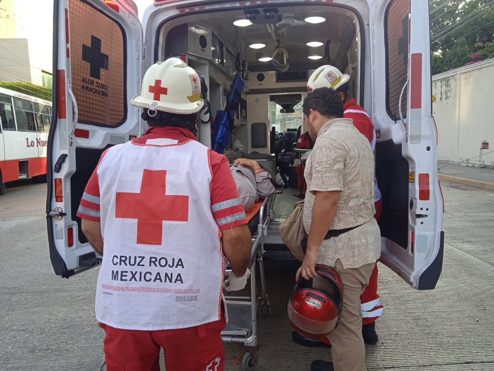 La mujer requirió ser trasladada a un hospital de Ciudad del Carmen