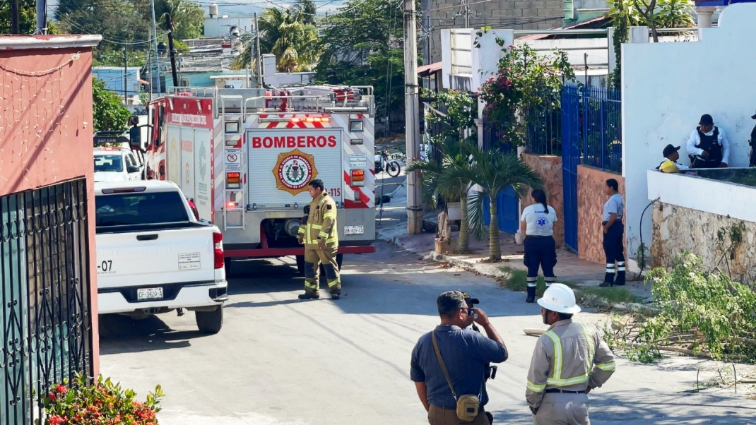 Al lugar llegaron elemento del Servicio Médico Forense para recoger el cuerpo Al lugar llegaron elemento del Servicio Médico Forense para recoger el cuerpo