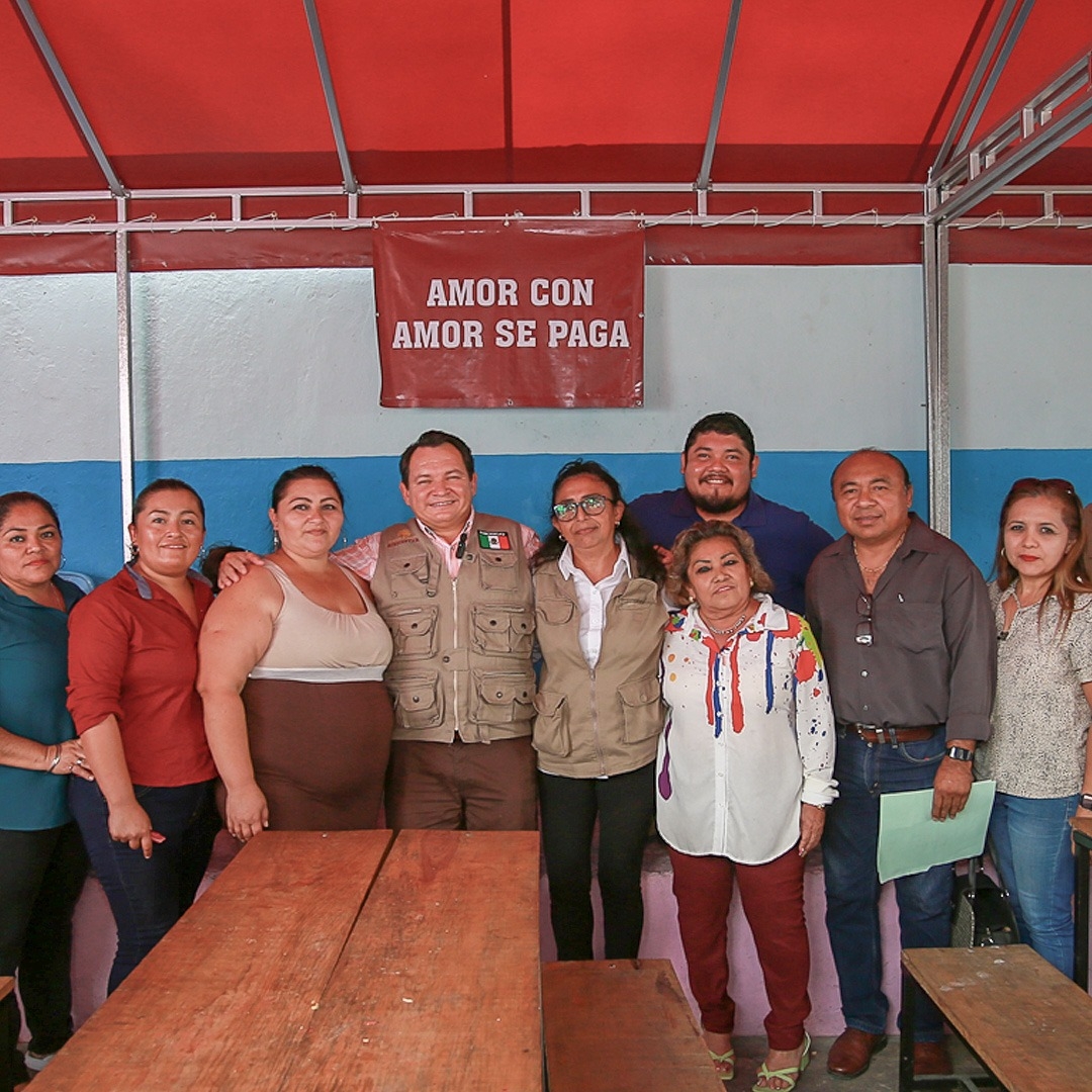 Con el apoyo del Gobierno federal, 850 colegiales serán beneficiados
