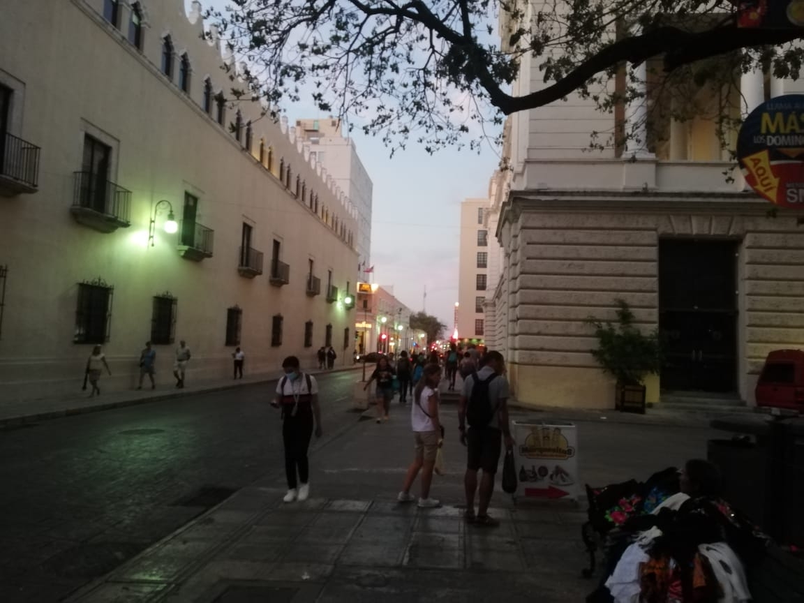 La marcha de mujeres por el 8 de marzo arribará al centro de Mérida en unas horas