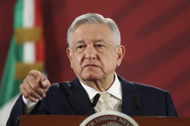 Presidente Andrés Manuel López Obrador en conferencia de prensa