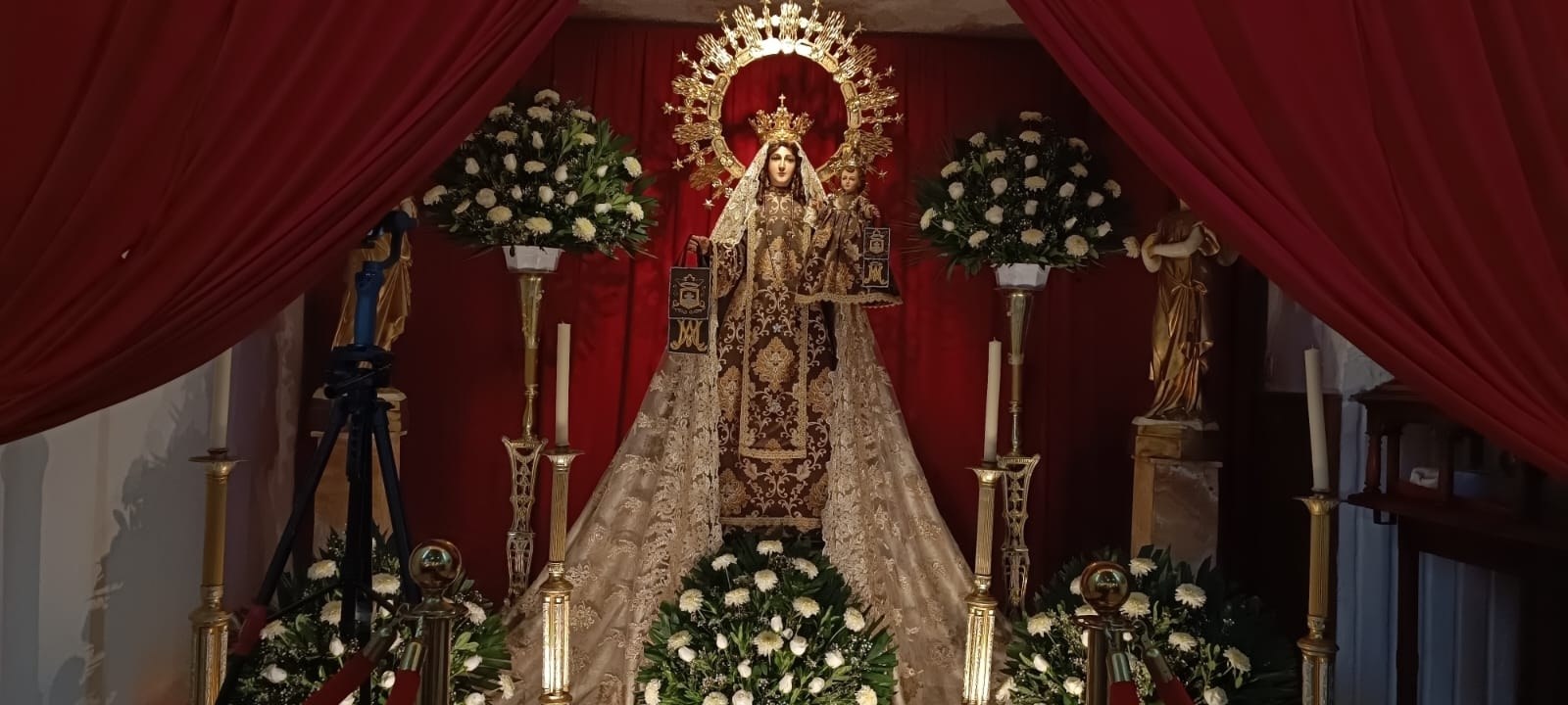 La Diócesis de Campeche bendijo a la imagen réplica de la Virgen de Nuestra Señora del Carmen La Diócesis de Campeche bendijo a la imagen réplica de la Virgen de Nuestra Señora del Carmen