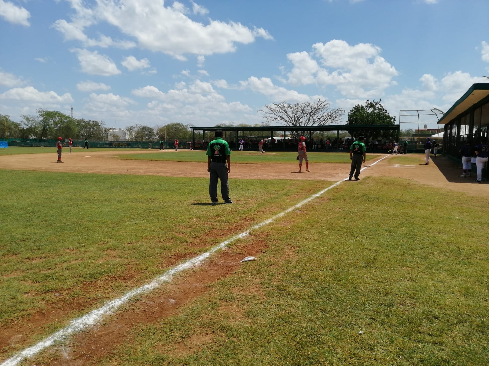El partido entre las selecciones de Chihuahua y Sonora se realiza en Mérida