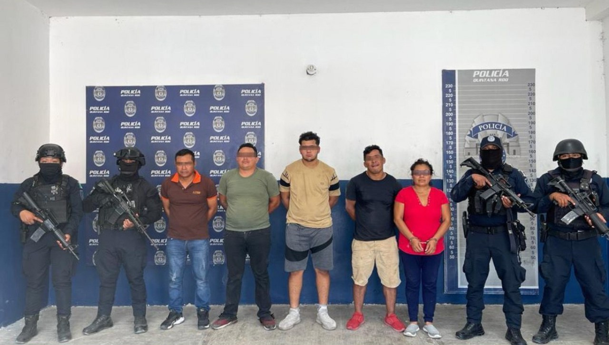 Los capturaron durante un recorrido preventivo por la policía de Chetumal Los capturaron durante un recorrido preventivo por la policía de Chetumal
