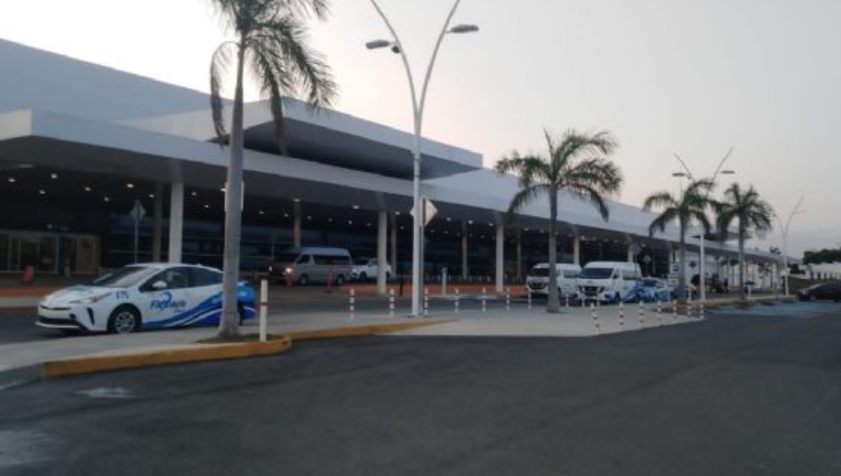 A la altura de la plataforma central una de las llantas se contractó