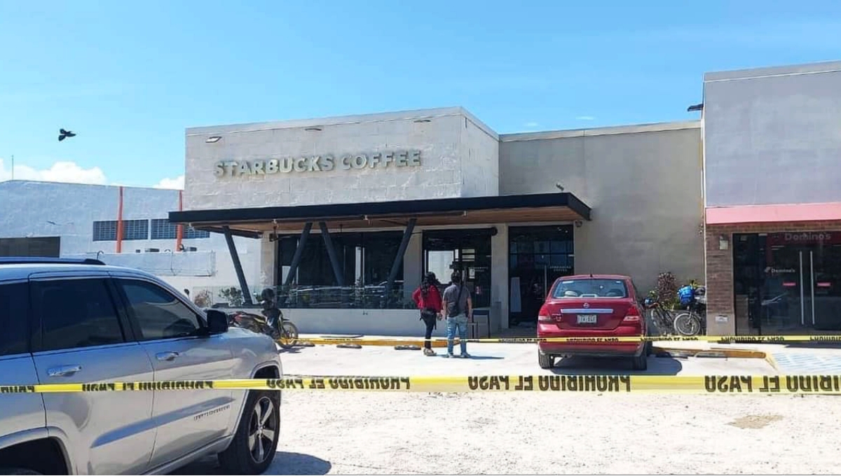 Un hombre fue ejecutado dentro de un Starbucks de Tulum Un hombre fue ejecutado dentro de un Starbucks de Tulum
