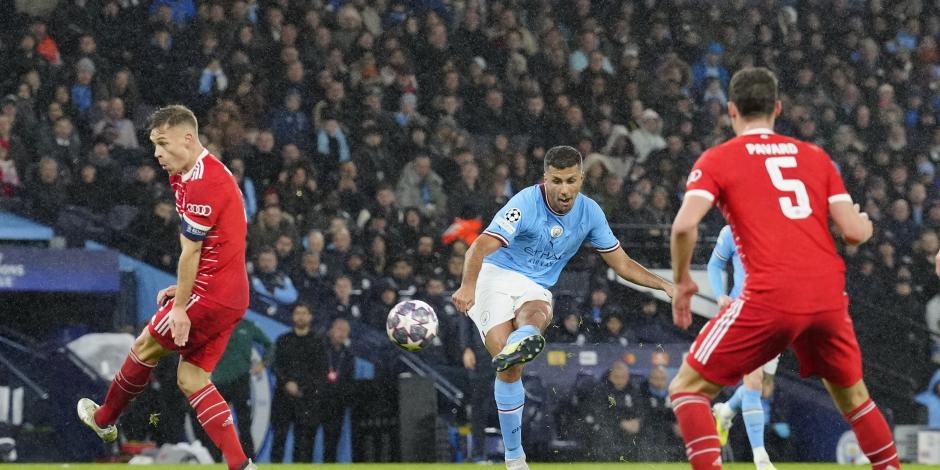 El Manchester City no tuvo piedad del conjunto alemán y los goleó por 3-0, poniéndose muuuy cerca de las semifinales