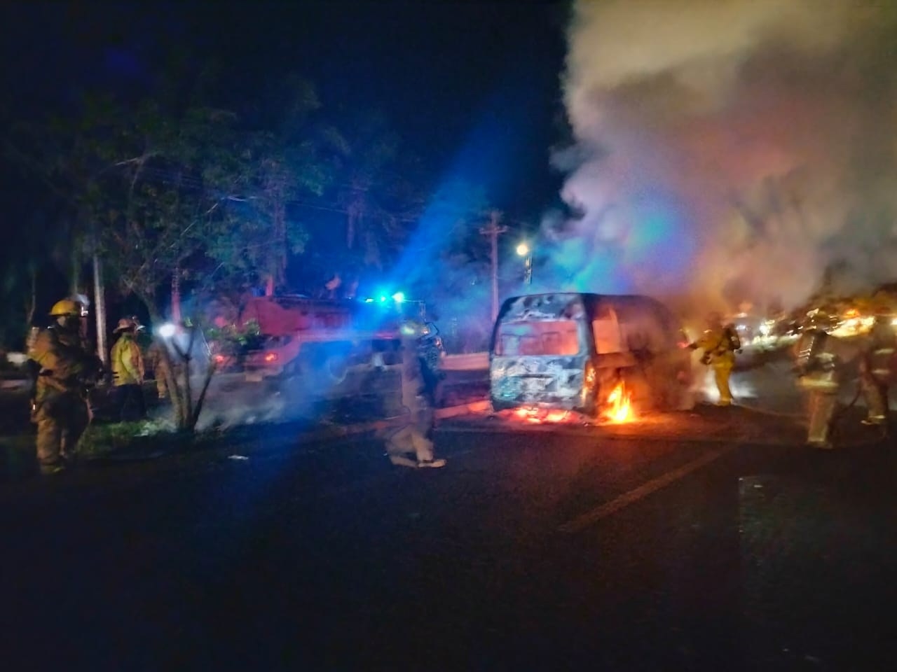 El motociclista derrapó por conducir a exceso de velocidad