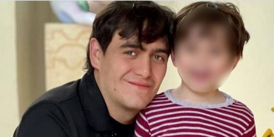 Así fue la emotiva despedida para Julián Figueroa de su hijo: VIDEO