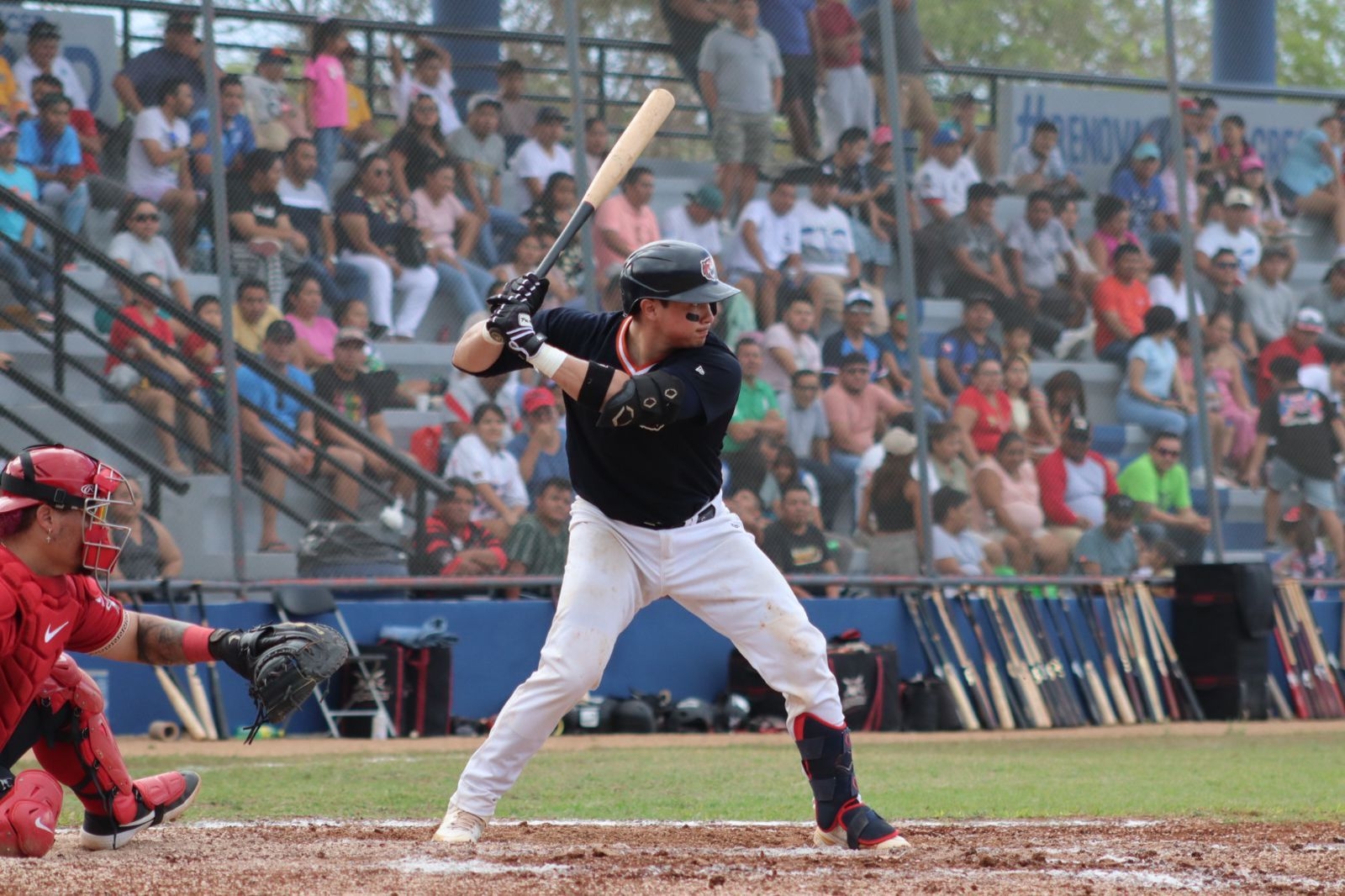 El partido se llevo acabo en el campo de Beisbol de la unidad deportiva "Riviera Maya" de Playa del Carmen
