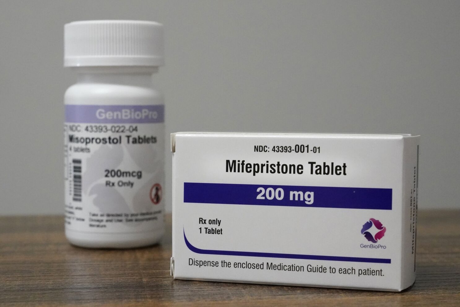 Píldoras de misoprostol y mifepristona