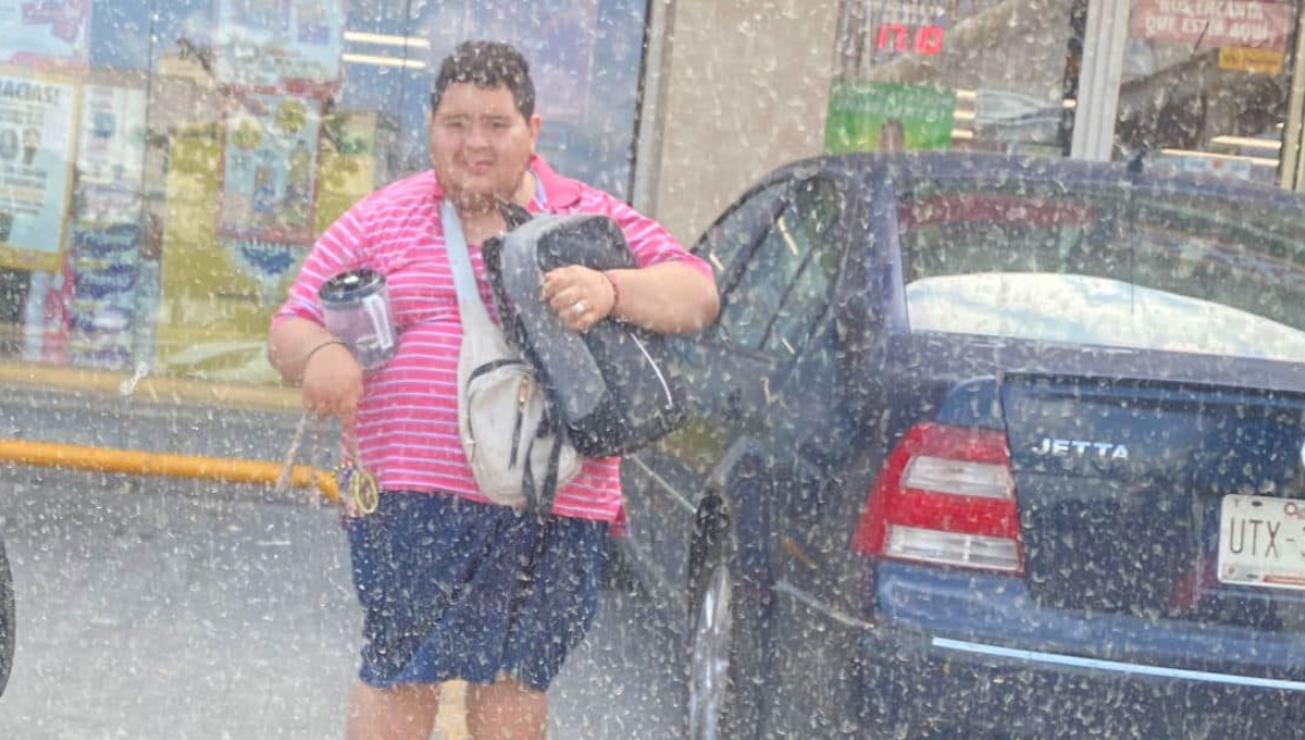 El 'Niño viajero' disfruta ahora en Cancún
