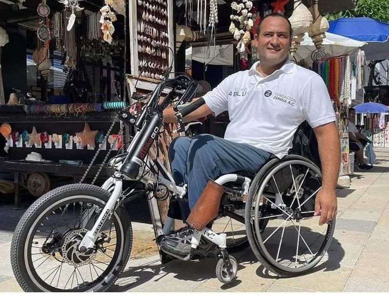 Omar Echeverría Espinoza pidió ayuda a los internautas para recuperar su medio de transporte Omar Echeverría Espinoza pidió ayuda a los internautas para recuperar su medio de transporte