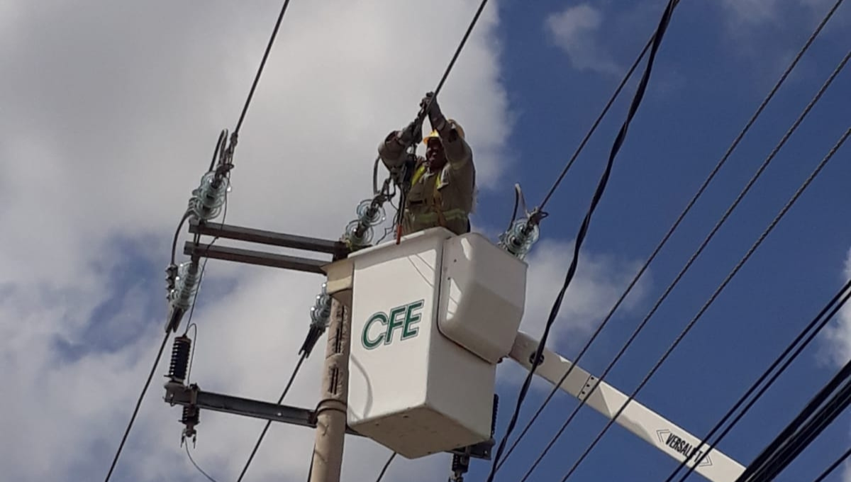 Los cortes de luz se realizarán en algunas comisarías de Mérida