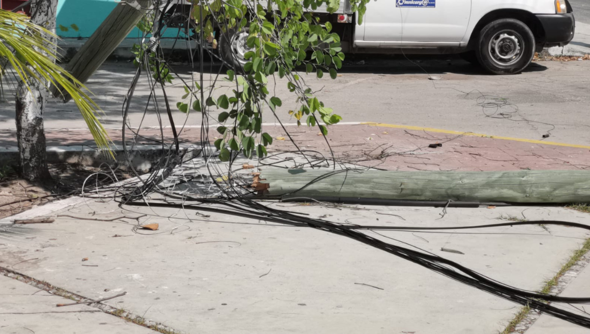 Vecinos ya reportaron el hecho para recuperar el servicio lo antes posible
