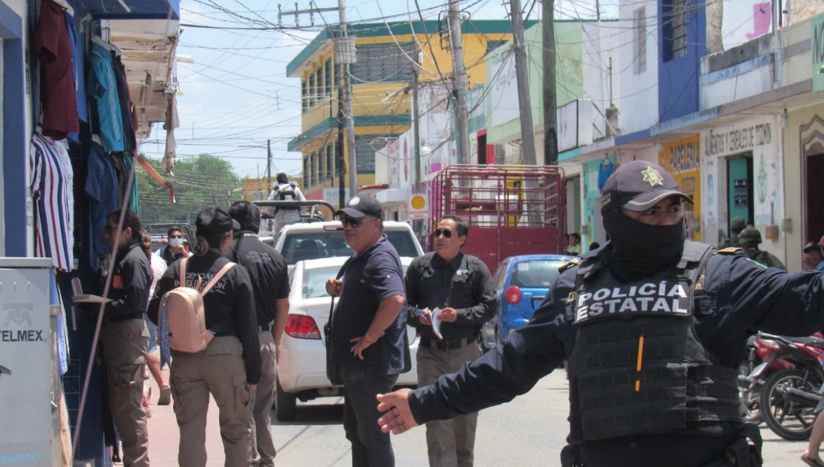 Clausuran tiendas de ropa en Tizimín tras operativo contra piratería