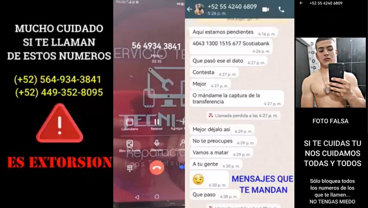 El extorsionador se identificó como Ulises Valencia el "picador y generador de violencia en Bacalar" El extorsionador se identificó como Ulises Valencia el "picador y generador de violencia en Bacalar"