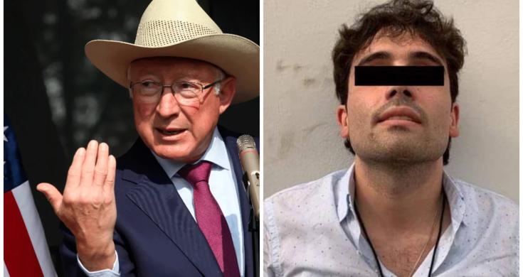 El embajador estadounidense en nuestro país también aseguró que los precursores para producción de fentanilo vienen de China.