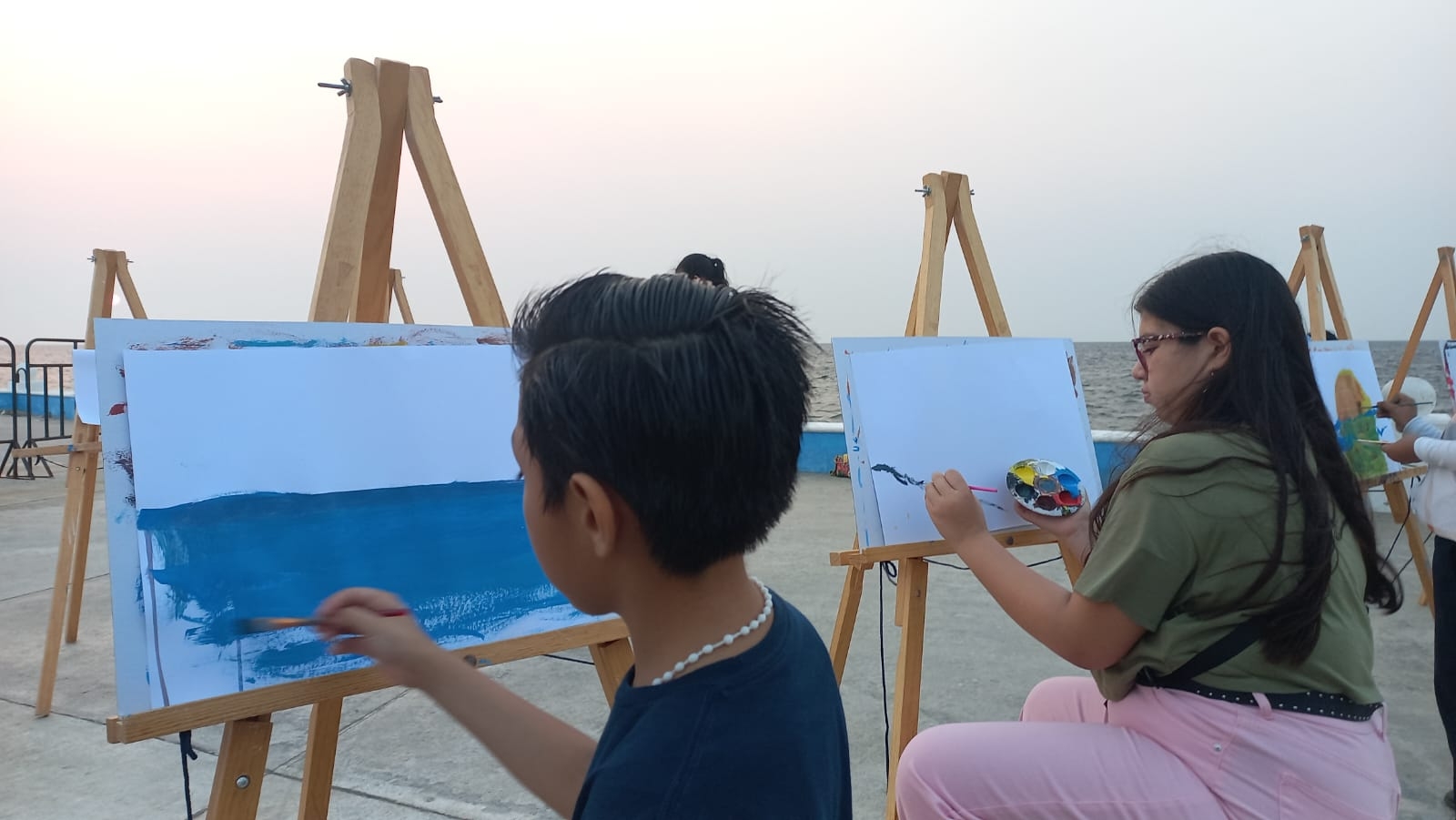 Celebran el 'Día Mundial del Arte' en Campeche