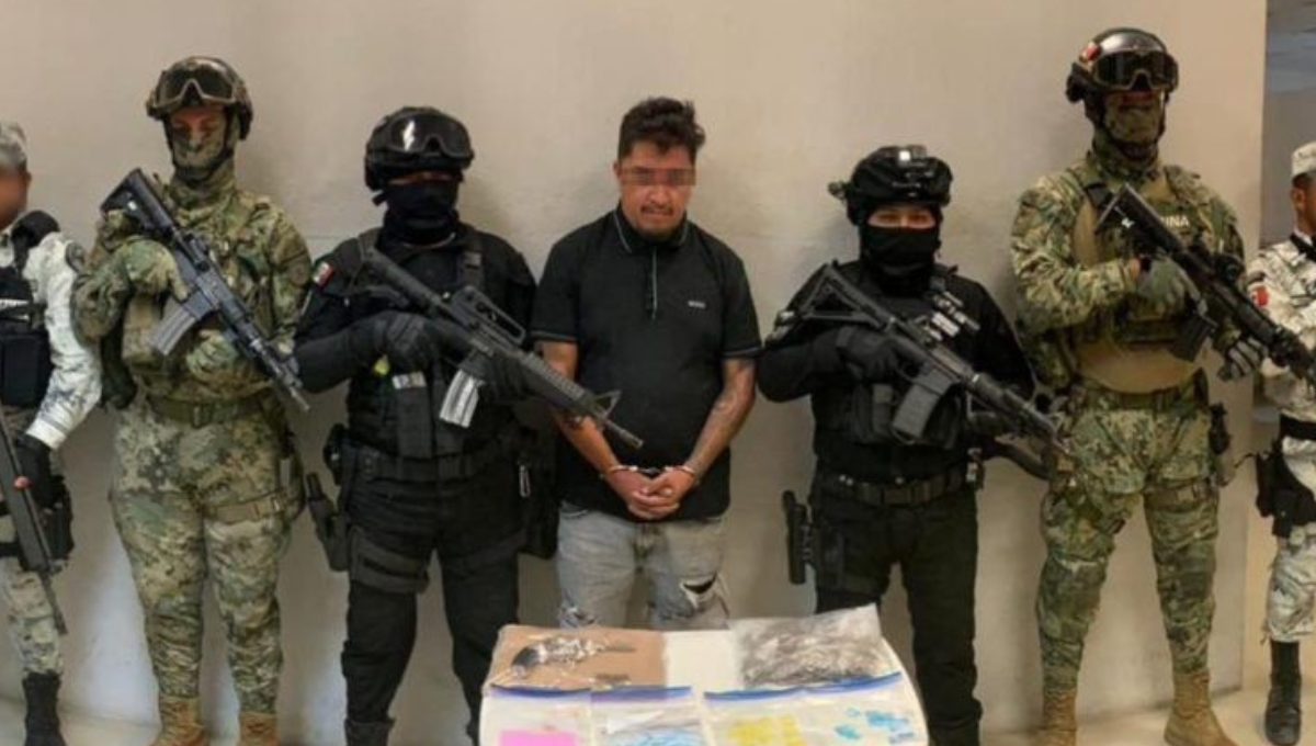 El detenido podría estar involucrado en delitos de alto impacto en Quintana Roo