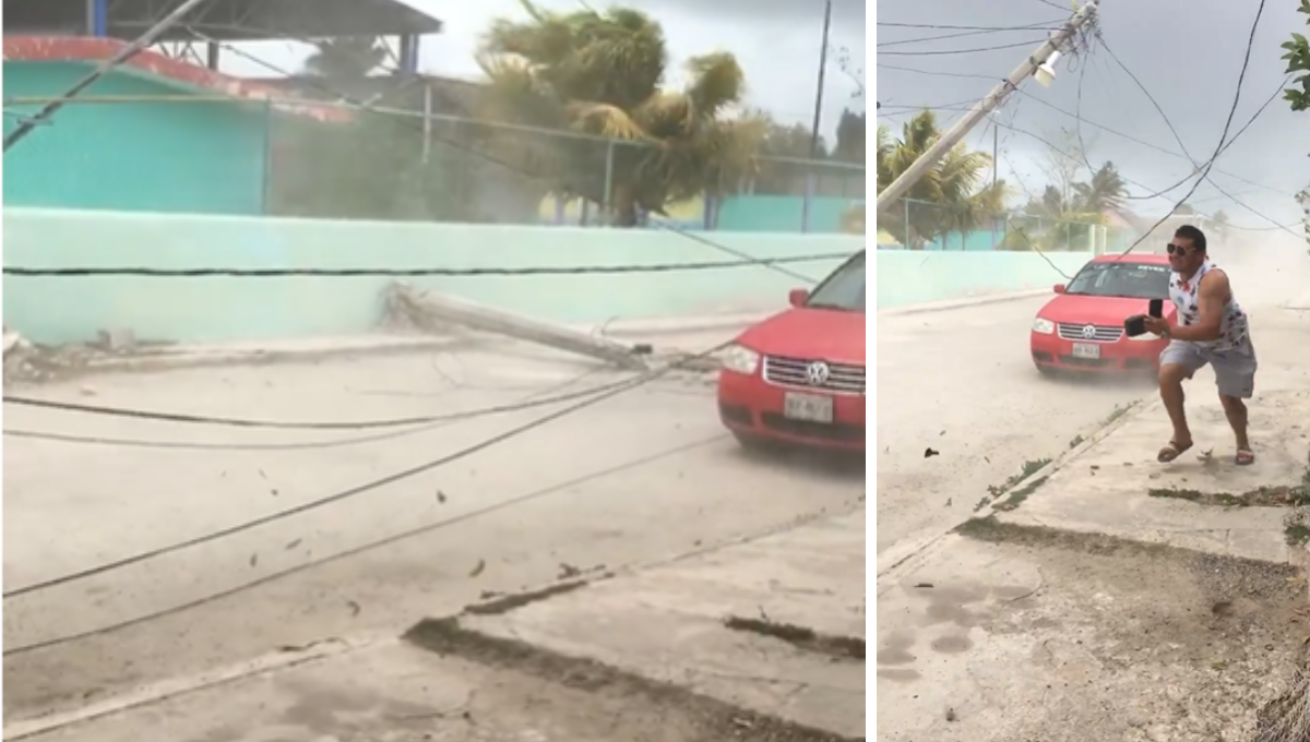 En diversos puntos de la costa se han registrado turbonadas y cordonazos
