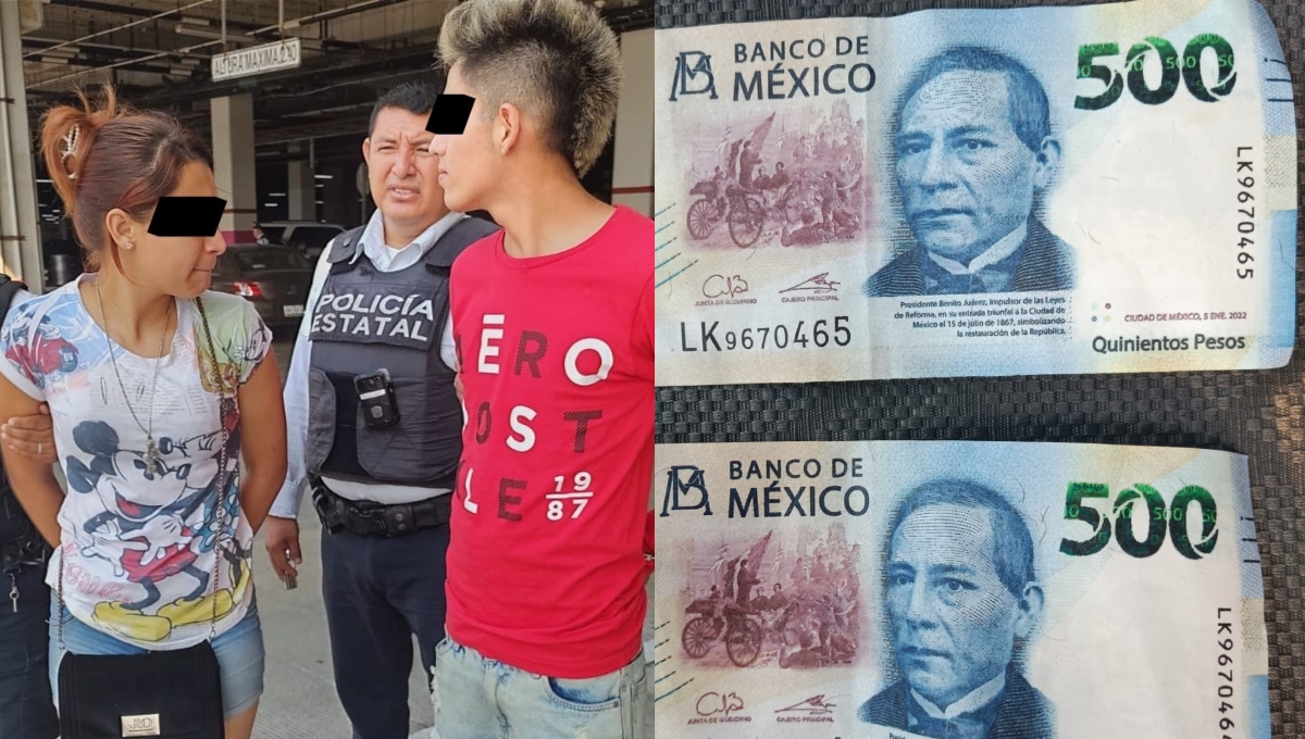 La pareja fue puesta a disposición de la Fiscalía de Campeche