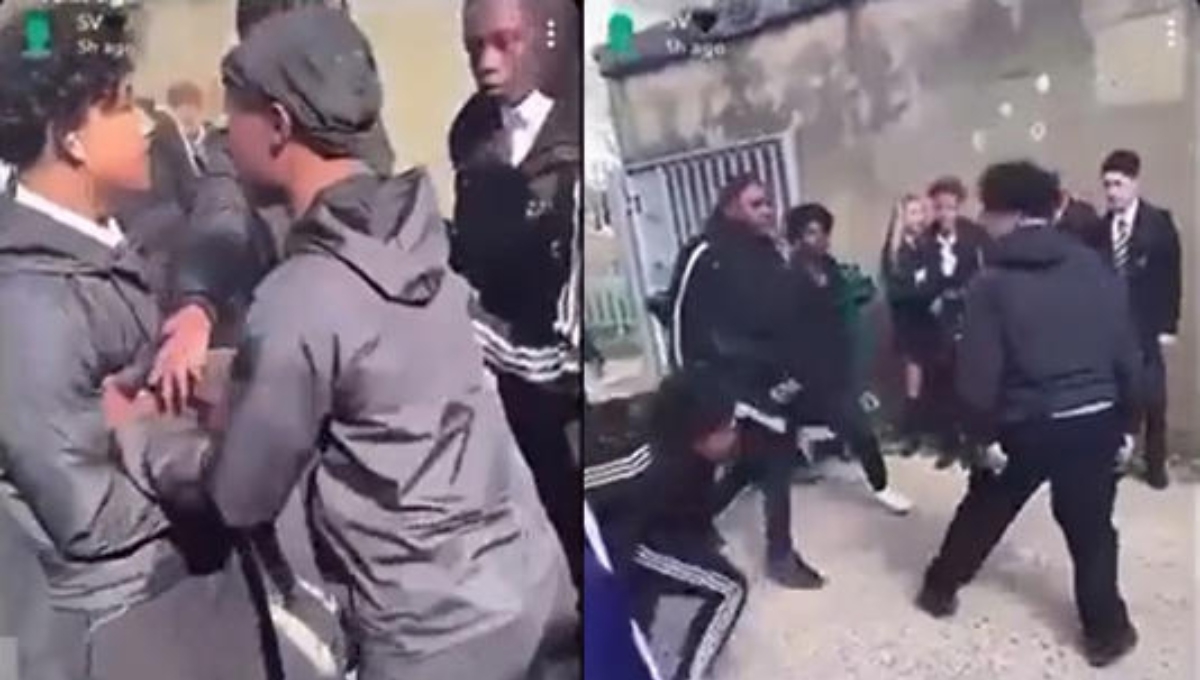 Joven se defiende de 5 estudiantes que le hacían bullying en EU Joven se defiende de 5 estudiantes que le hacían bullying en EU