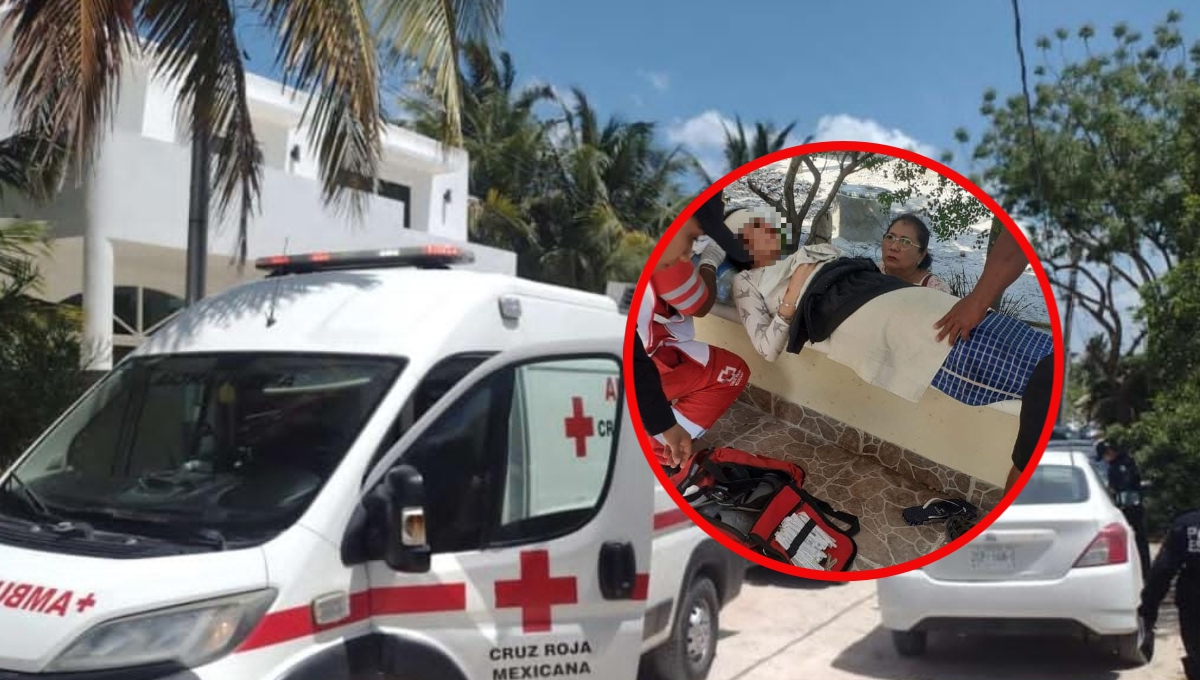 Los paramédicos informaron que hubo posible fractura de tabique