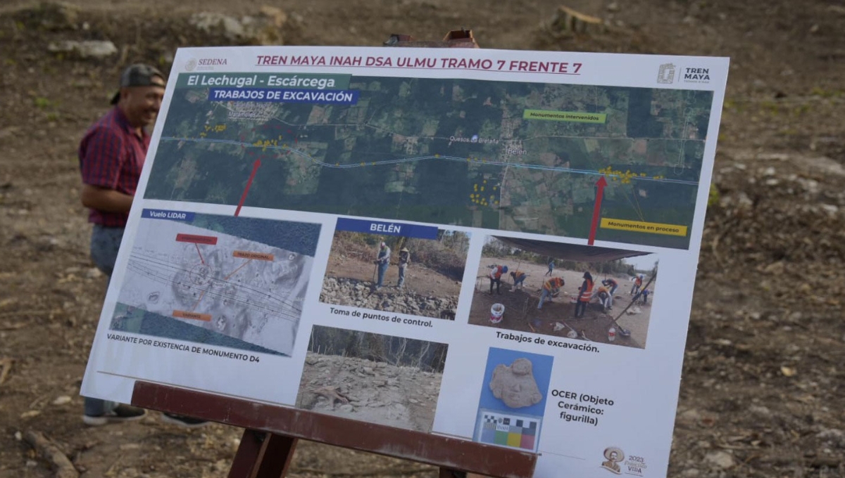 Hay vestigios significativos en los alrededores de Becán e Xpujil