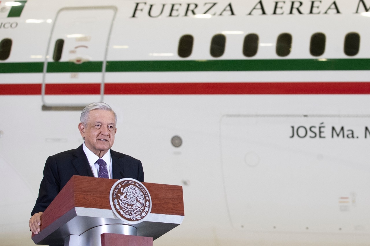 AMLO habla sobre venta de avión presidencial
