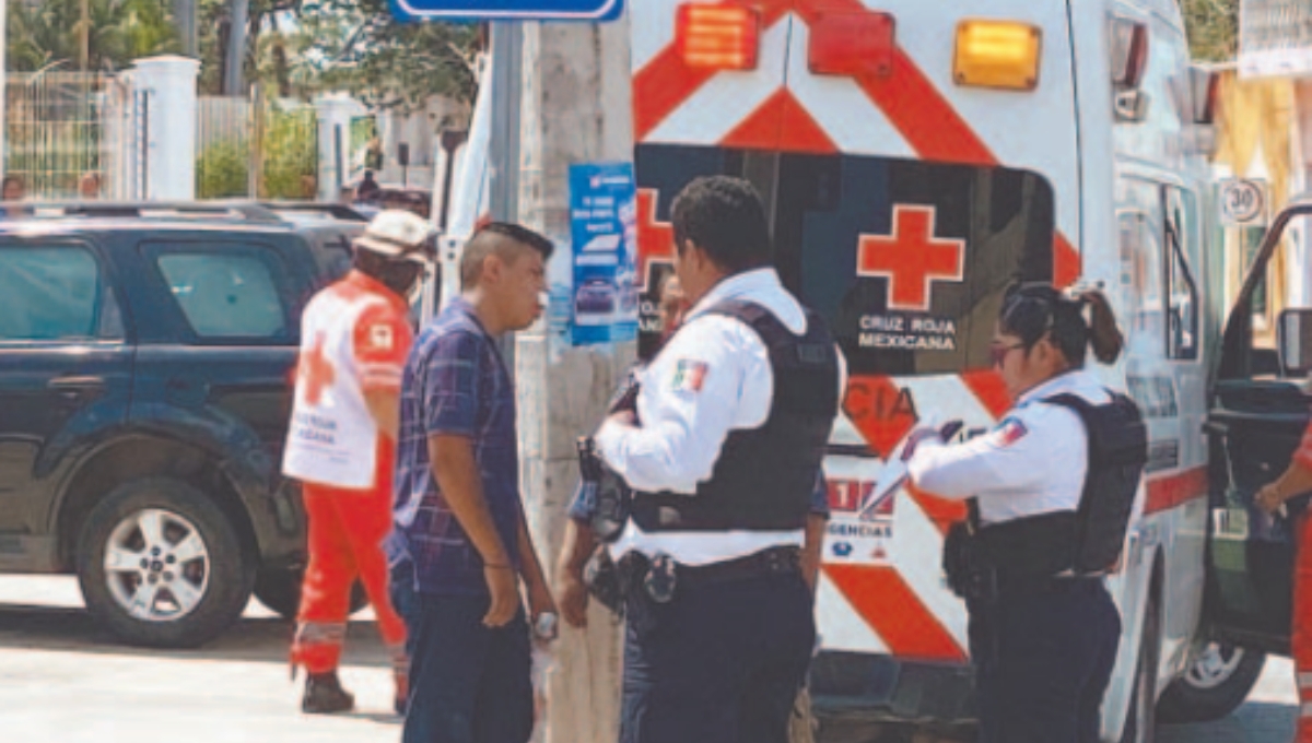 El menor terminó tendido en la carretera en un charco de sangre, debido a las heridas del rostro El menor terminó tendido en la carretera en un charco de sangre, debido a las heridas del rostro