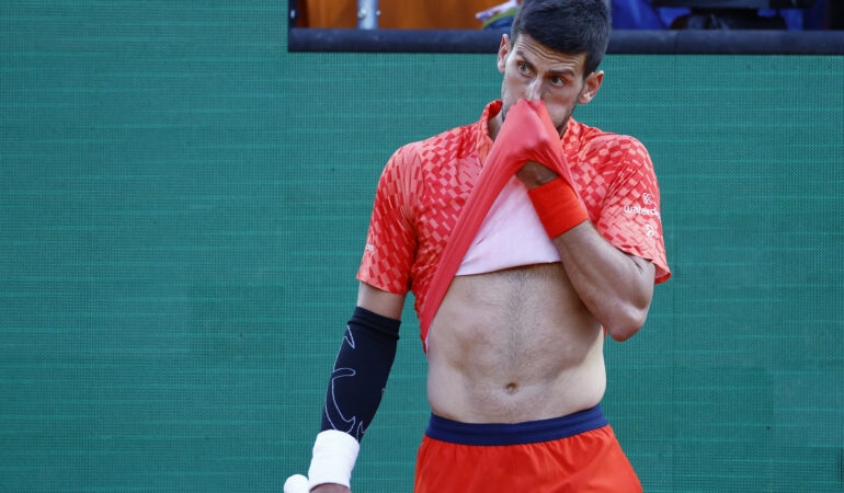 Novak Djokovic se despidió de Banja Luka, Lajovic eliminó a su compatriota. Foto: REUTERS