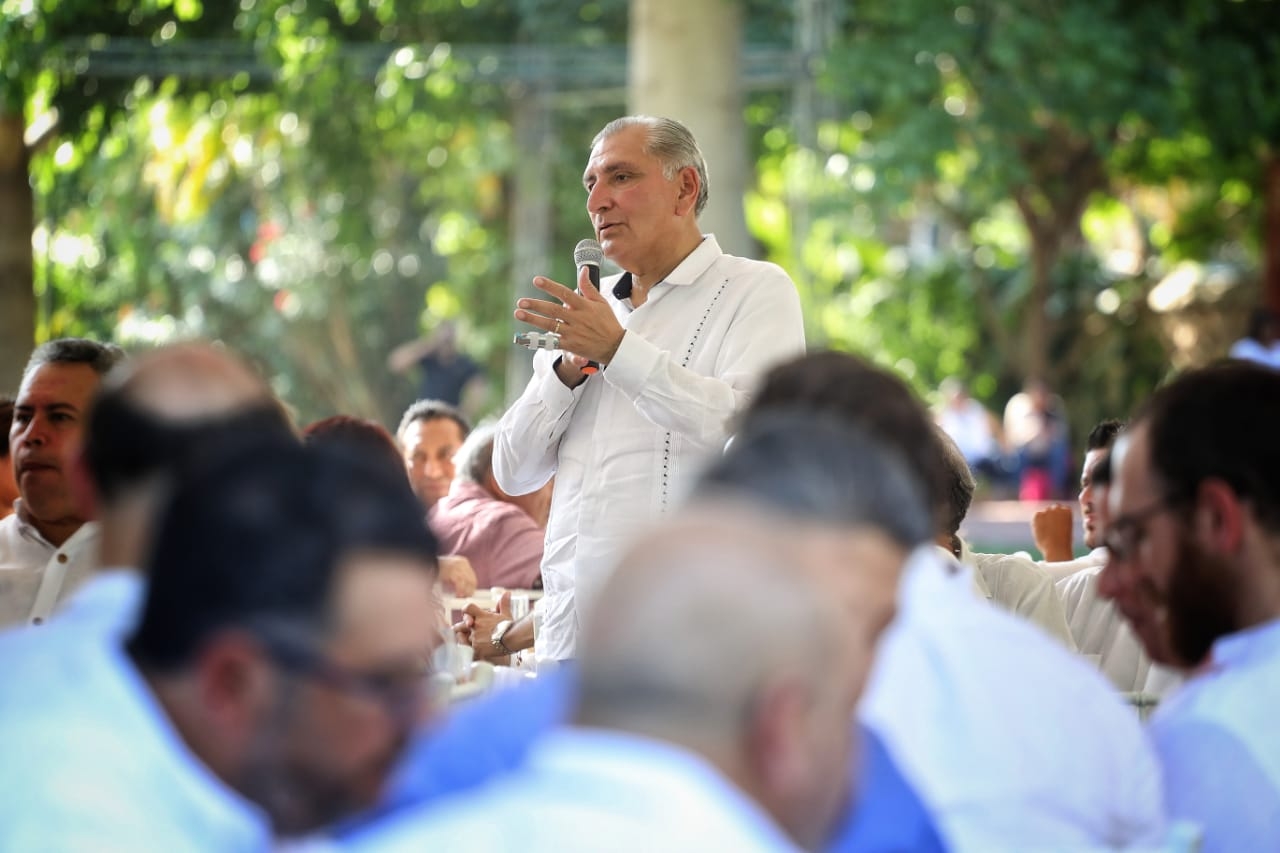 Adán Augusto López busca ser el Coordinador de los comités de defensa de la 4T