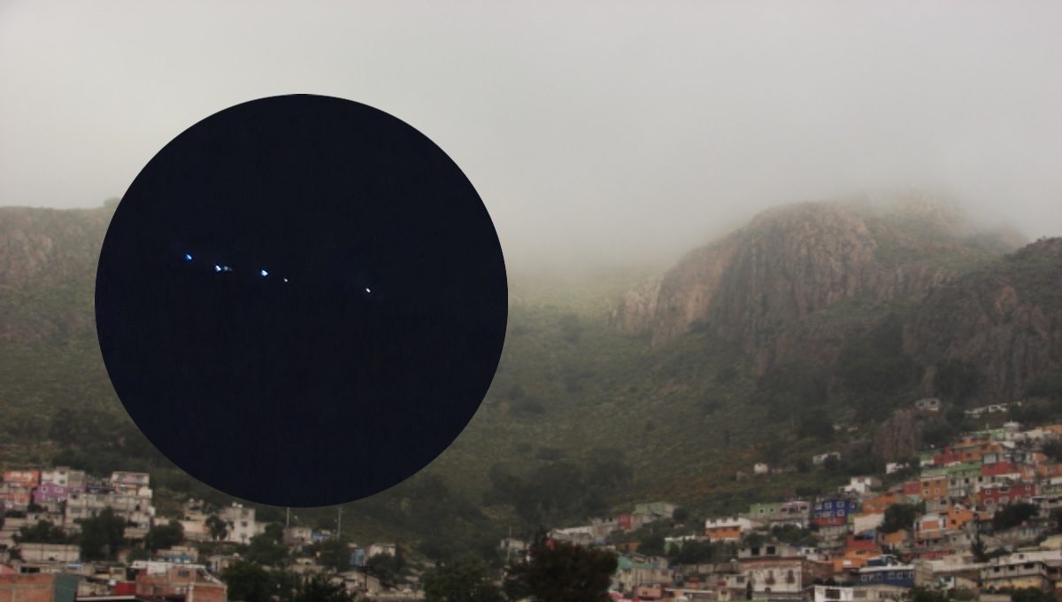 Las luces se trataban de personas realizando una caminata en el cerro