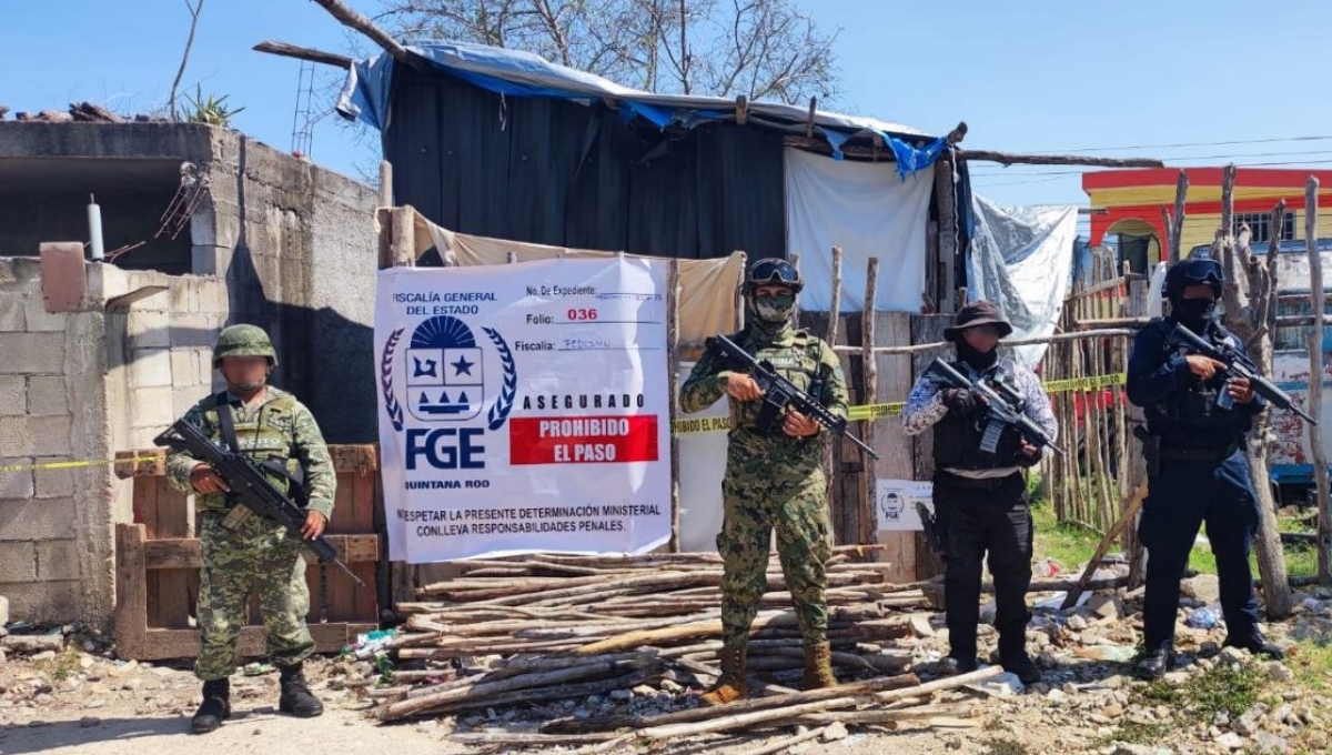 Catean narcotiendita en la colonia Jardines, en Chetumal