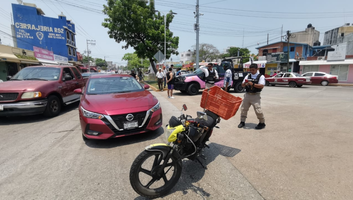 Los involucrados llegaron a un acuerdo para evitar un caosa vial Los involucrados llegaron a un acuerdo para evitar un caosa vial