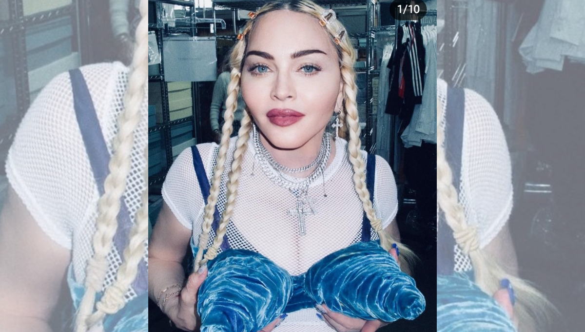 La reina del pop mostró su gran almacén de ropa. Foto: Especial La reina del pop mostró su gran almacén de ropa. Foto: Especial