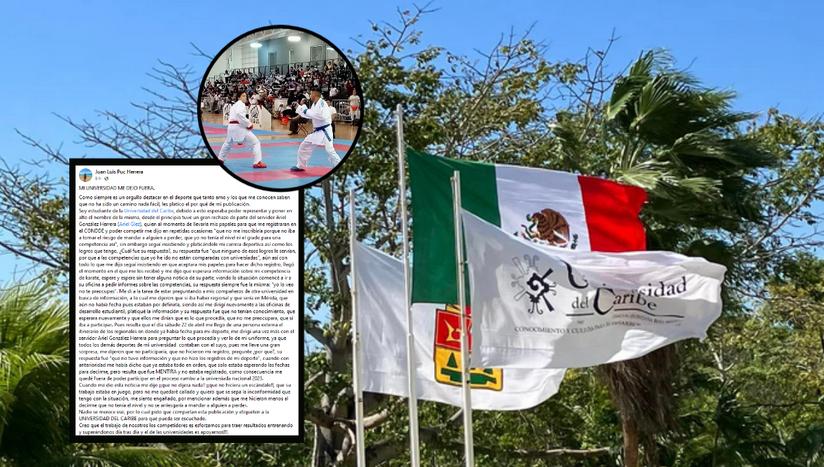 El estudiante publicó en sus redes sociales todo lo que vivió y pide apoyo para ser escuchado
