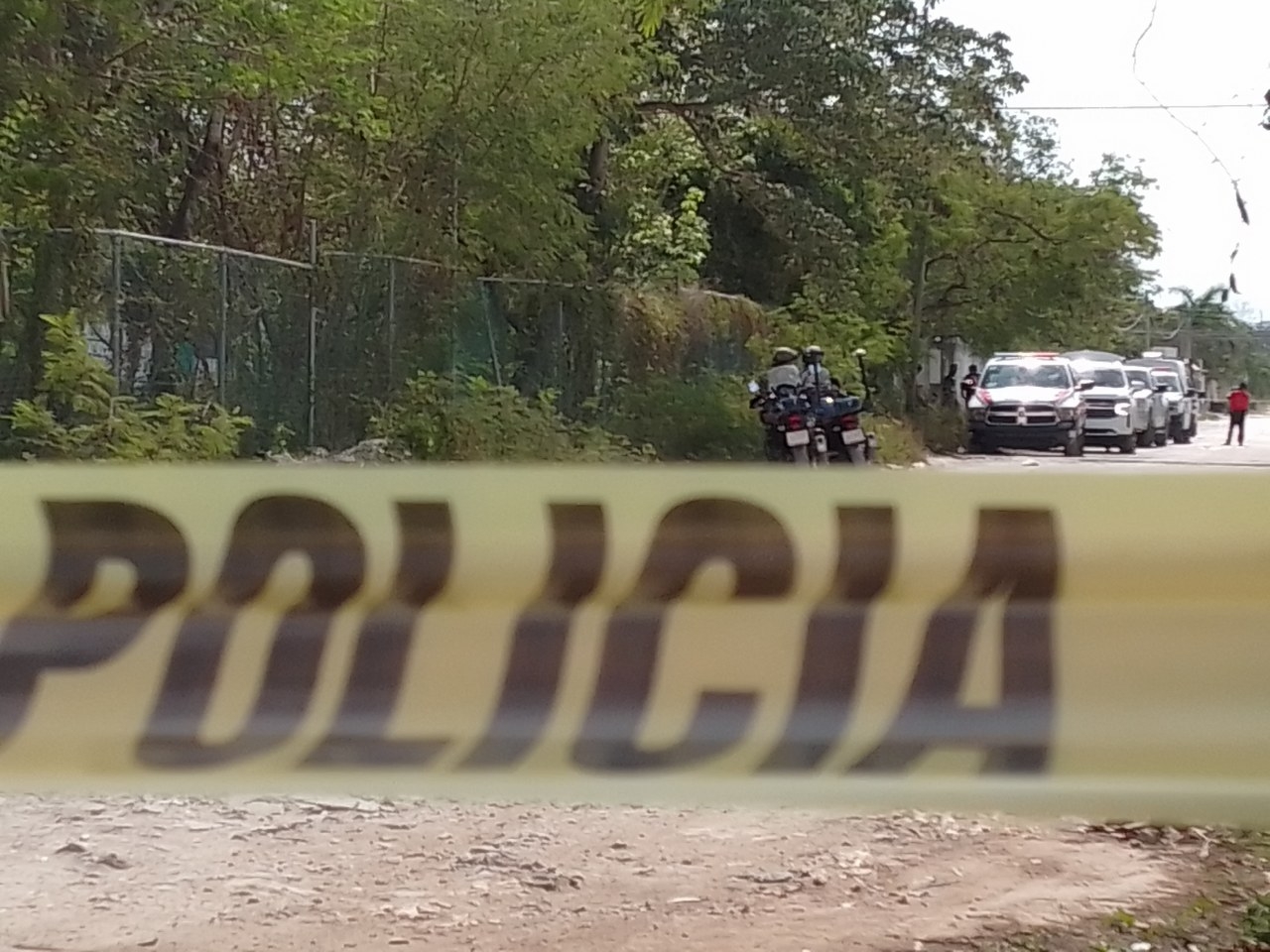Estaban en un predio en la calle Rojo Gómez, en Bonfil