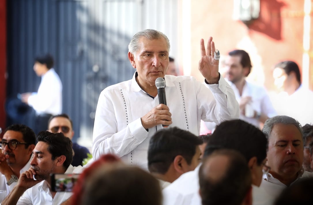 El secretario de Gobernación visitó la capital del Estado