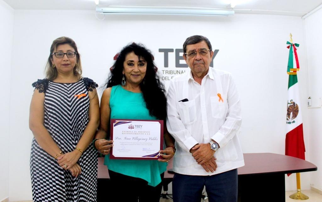 La especialista destacó la labor del TEEY para garantizar que el 50% de las candidaturas de los municipios más poblados sean para mujeres en los comicios de 2021