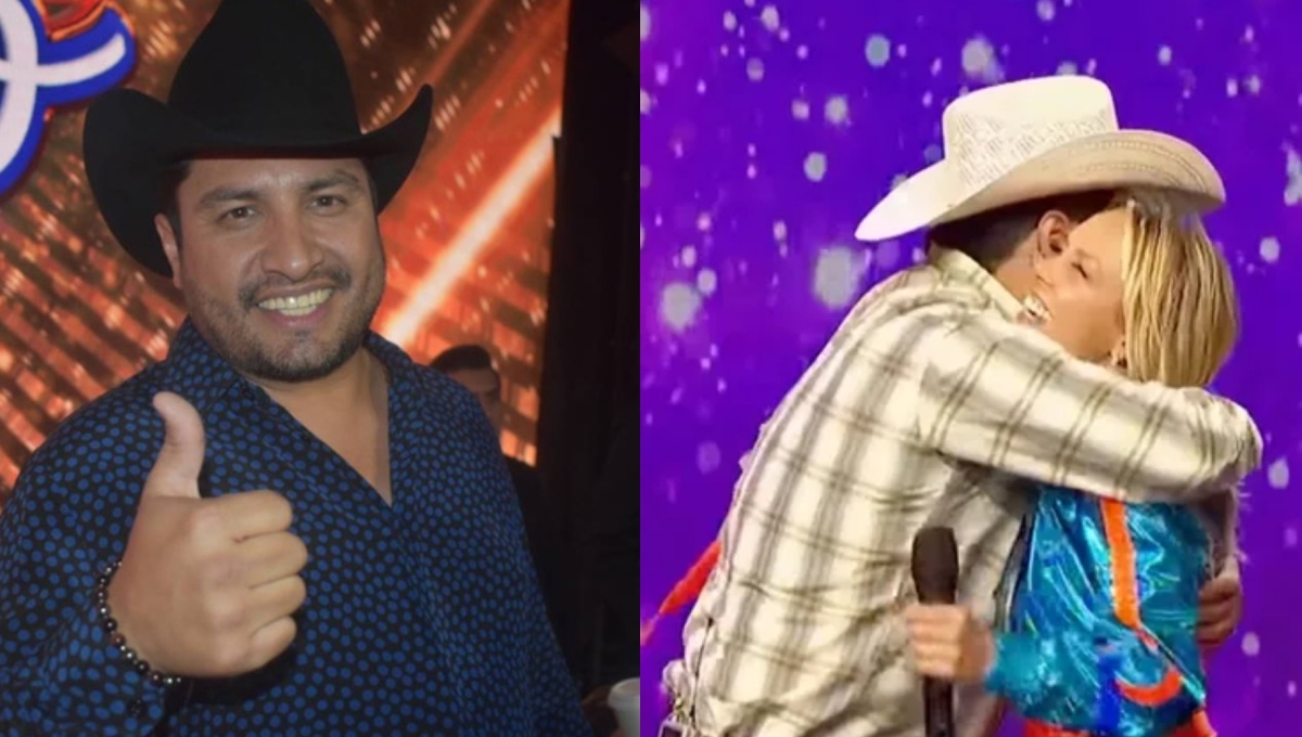Julión Álvarez enamorado de Fey y así reacciona al conocerla