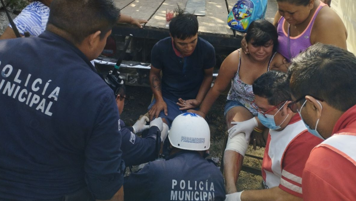 Entre los lesionados hay un niño de 5 años