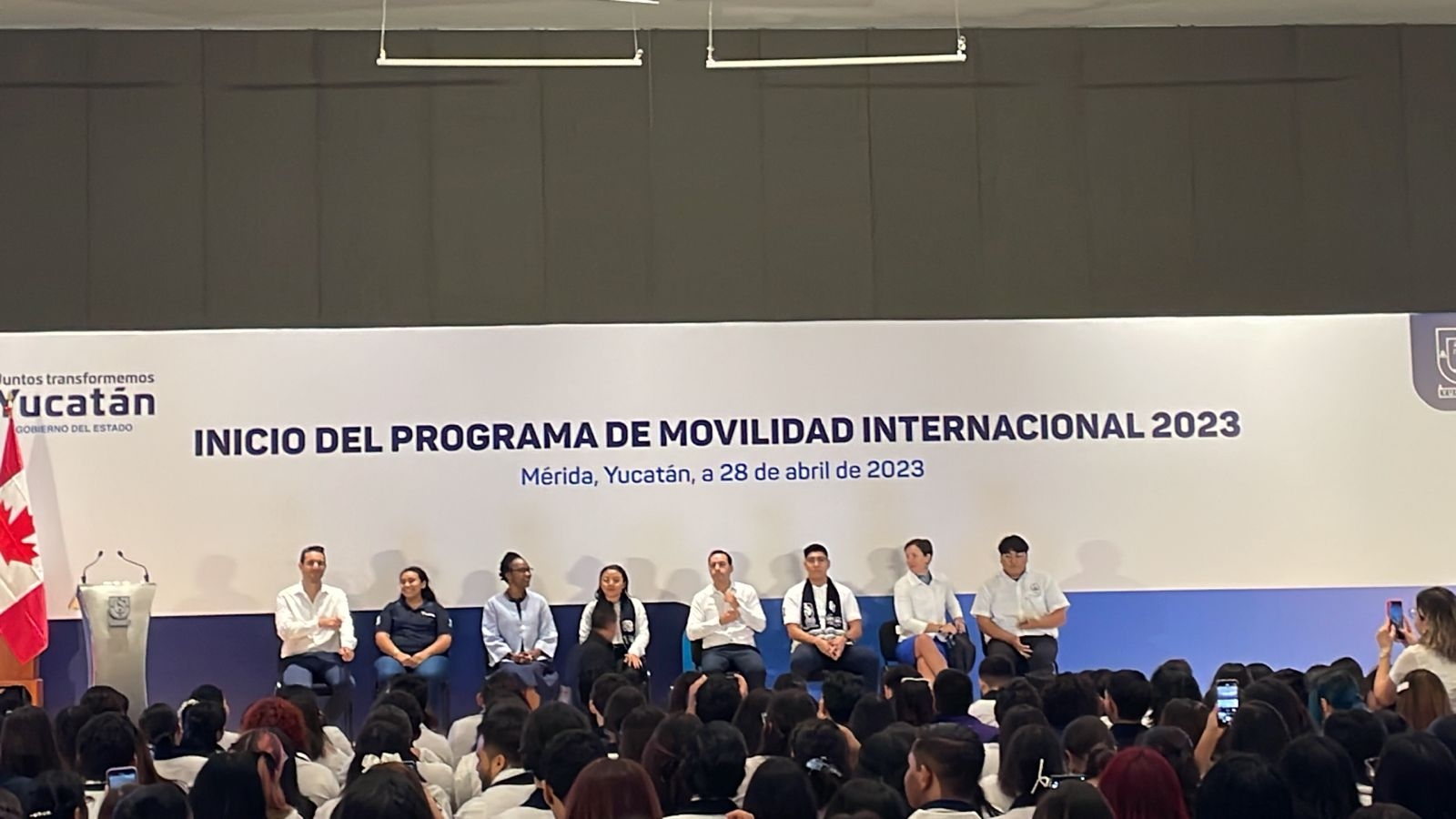 Mauricio Vila Dosal pone en marcha el Programa de Movilidad Internacional 2023 en Yucatán Mauricio Vila Dosal pone en marcha el Programa de Movilidad Internacional 2023 en Yucatán