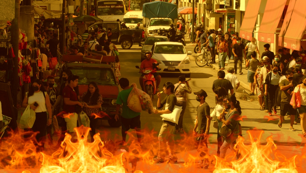 Conoce 'el infierno de Yucatán'; su temperatura supera los 43 grados
